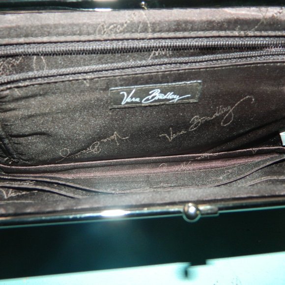 Vera Bradley Double Clasp Wallet Clutch - Picture 3 of 4